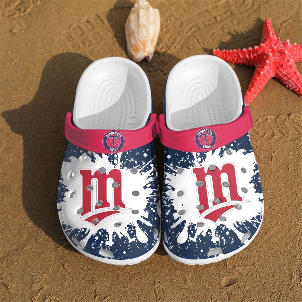 Minnesota Twins MLB Crocs Crocband Clogs Shoes Comfortable For Men Women and Kids - GNL14642