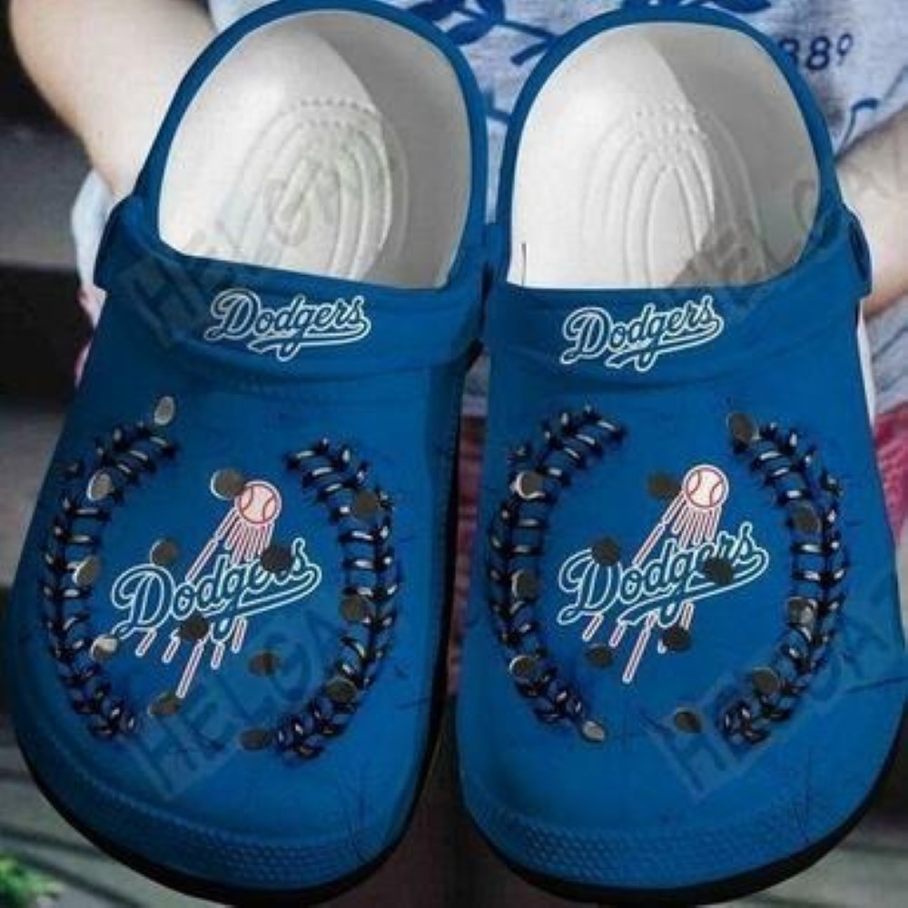 Los Angeles Dodgers MLB Crocs Crocband Clogs Shoes Comfortable For Men Women and Kids - GNL14645