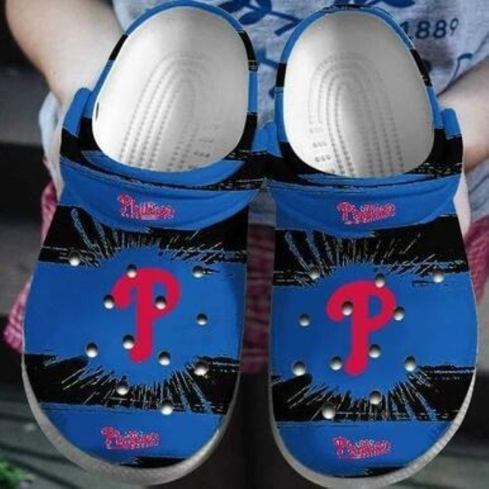 Philadelphia Phillies MLB Crocs Crocband Clogs Shoes Comfortable For Men Women and Kids - GNL14638