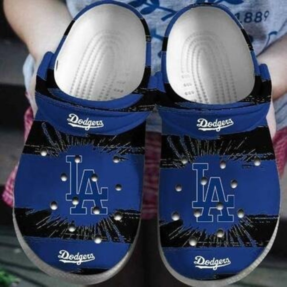 Los Angeles Dodgers MLB Crocs Crocband Clogs Shoes Comfortable For Men Women and Kids - GNL14648