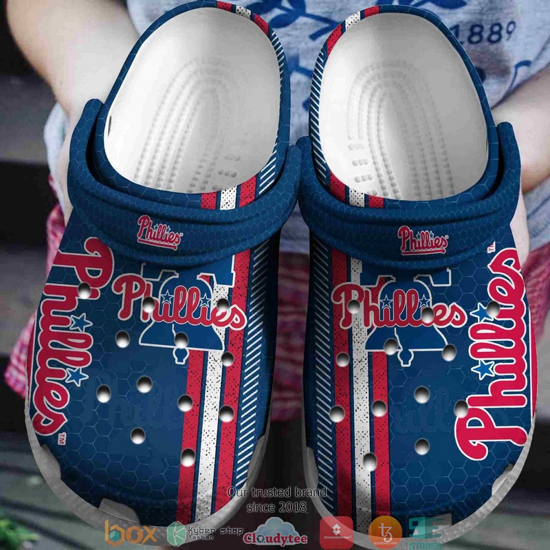 Philadelphia Phillies MLB Crocs Crocband Clogs Shoes Comfortable For Men Women and Kids - GNL14657