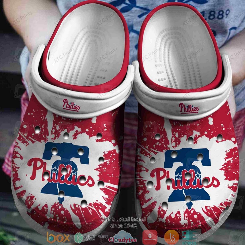 Philadelphia Phillies MLB Crocs Crocband Clogs Shoes Comfortable For Men Women and Kids - GNL14658