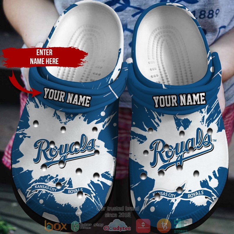 Kansas City Royals MLB Crocs Crocband Clogs Shoes Comfortable For Men Women and Kids - GNL14679