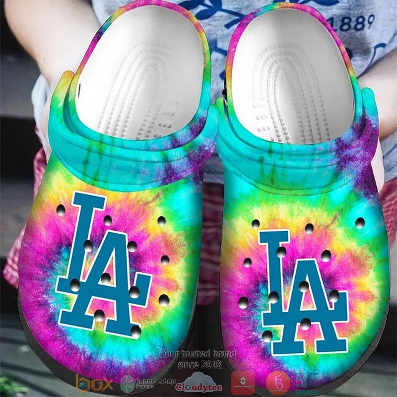 Los Angeles Dodgers MLB Crocs Crocband Clogs Shoes Comfortable For Men Women and Kids - GNL14691