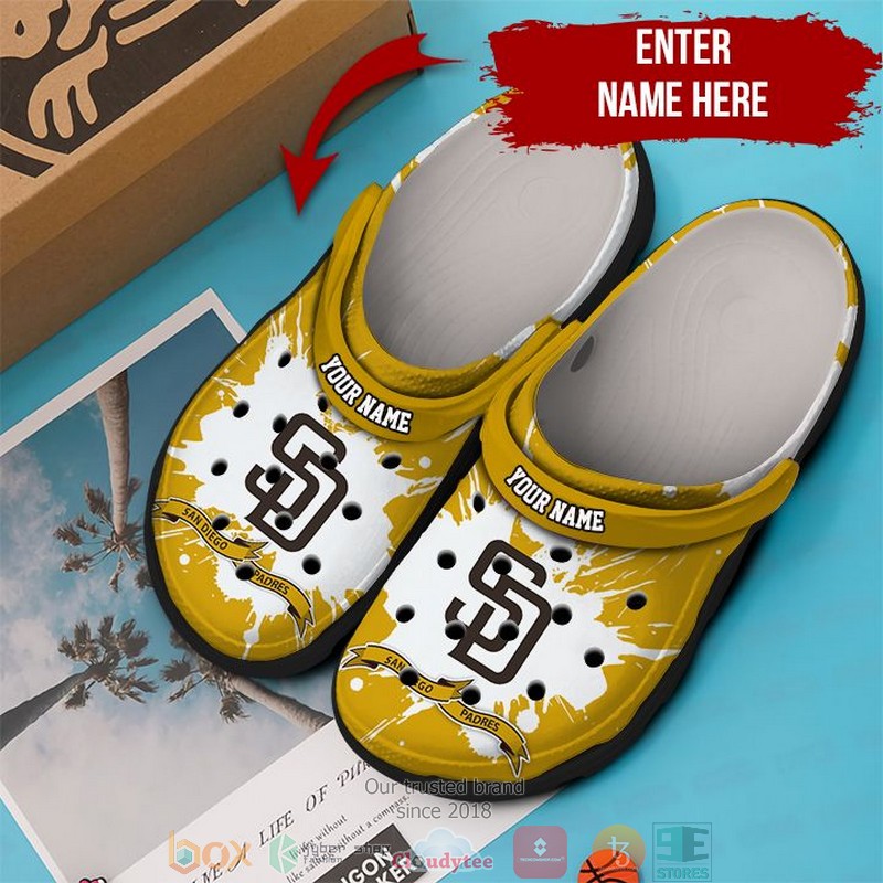 San Diego Padres MLB Crocs Crocband Clogs Shoes Comfortable For Men Women and Kids - GNL14692