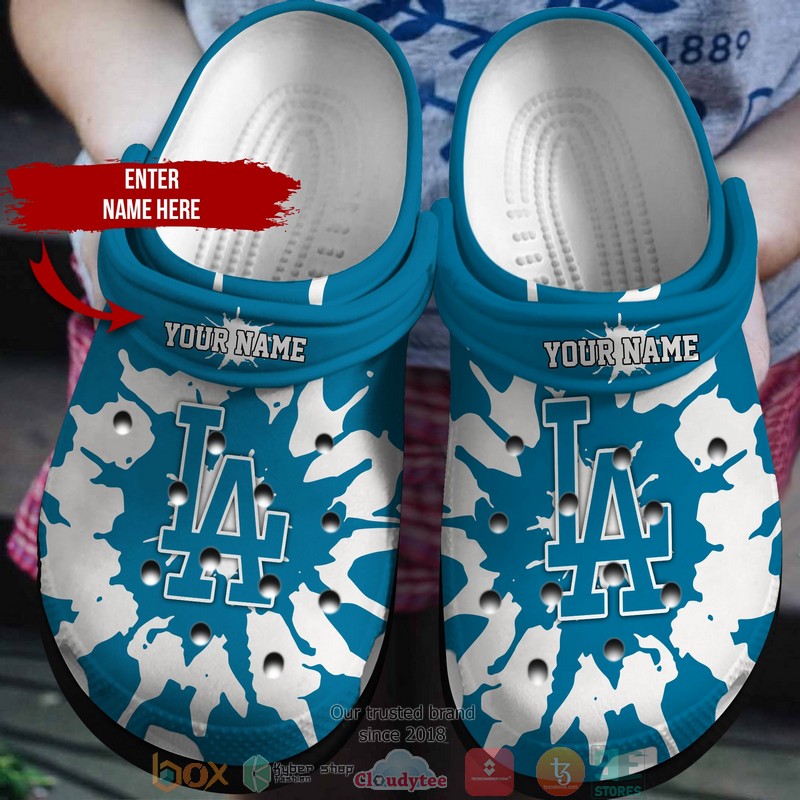 Los Angeles Dodgers MLB Crocs Crocband Clogs Shoes Comfortable For Men Women and Kids - GNL14699