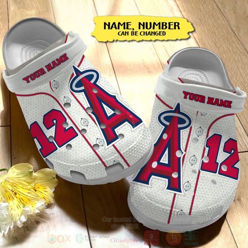 Los Angeles Angels MLB Crocs Crocband Clogs Shoes Comfortable For Men Women and Kids - GNL14701