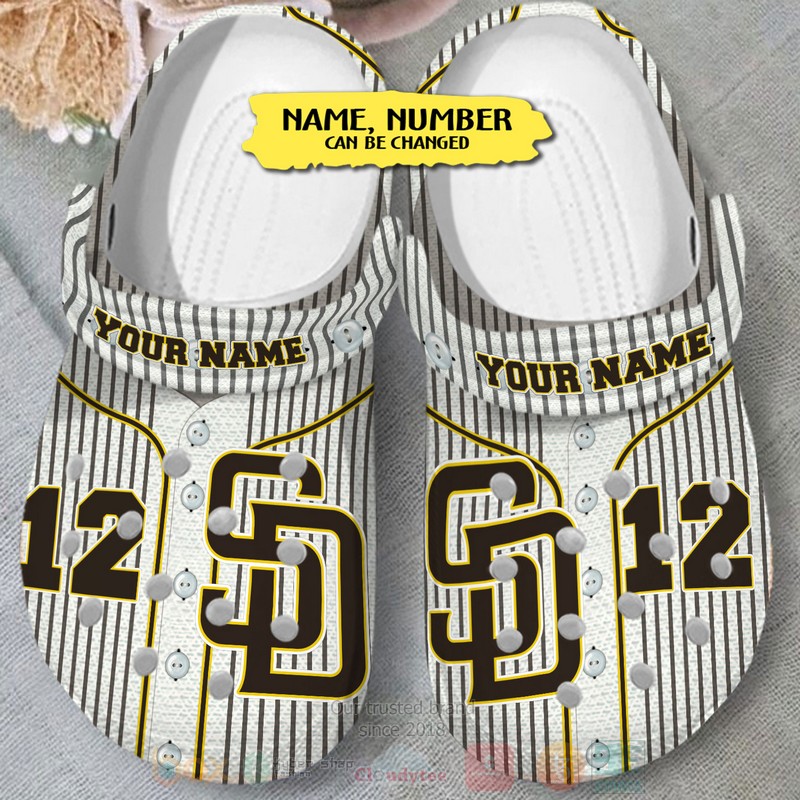 San Diego Padres MLB Crocs Crocband Clogs Shoes Comfortable For Men Women and Kids - GNL14719