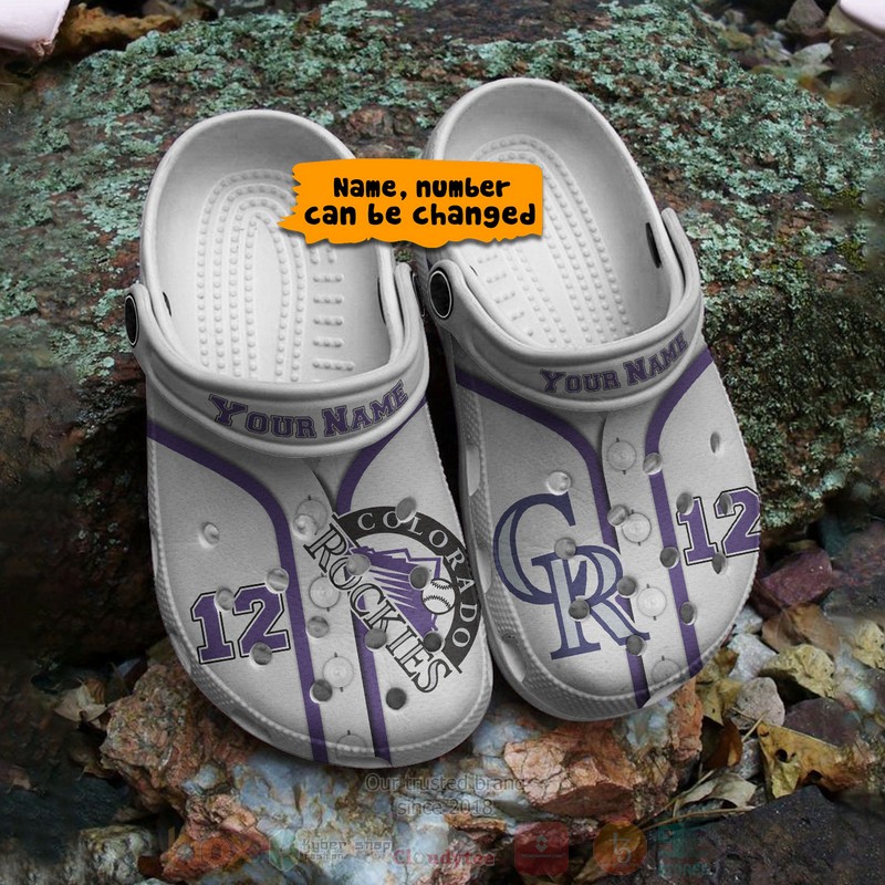 Colorado Rockies MLB Crocs Crocband Clogs Shoes Comfortable For Men Women and Kids - GNL14718