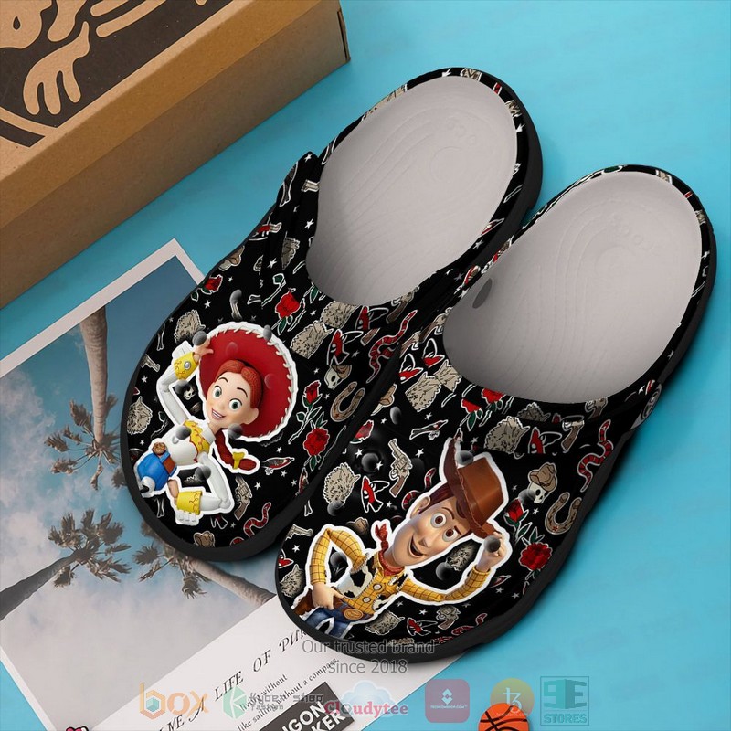 Woody And Jessie Toy Story Cartoon Crocs Crocband Clogs Shoes Comfortable For Men Women and Kids - GNL1463792