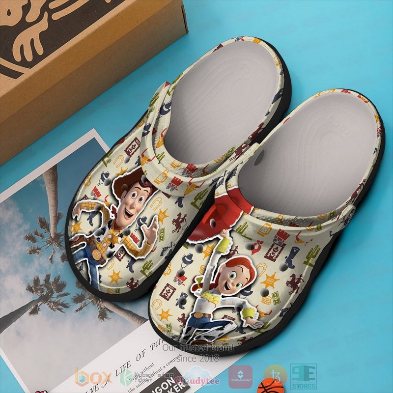 Woody And Jessie Toy Story Cartoon Crocs Crocband Clogs Shoes Comfortable For Men Women and Kids - GNL1463788