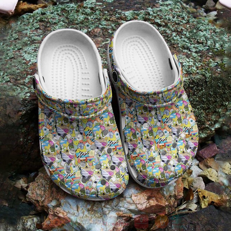 Simpsons and Spongebob Squarepants Cartoon Crocs Crocband Clogs Shoes Comfortable For Men Women and Kids