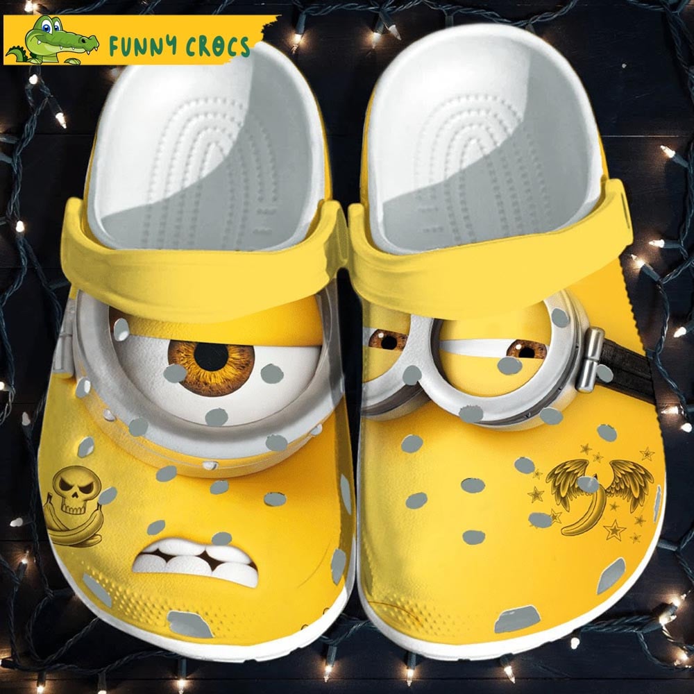 Minions Cartoon Crocs Crocband Clogs Shoes Comfortable For Men Women and Kids - GNL1463843
