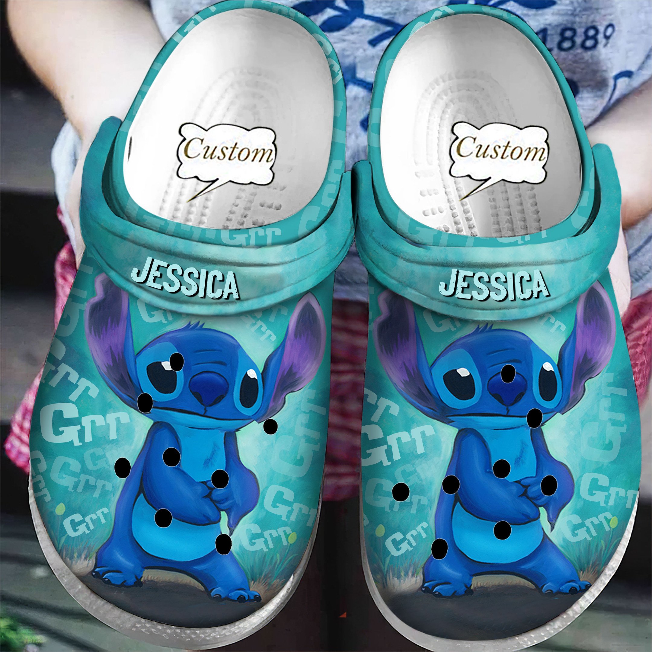 Stitch Cartoon Crocs Crocband Clogs Shoes Comfortable For Men Women and Kids - GNL1463858