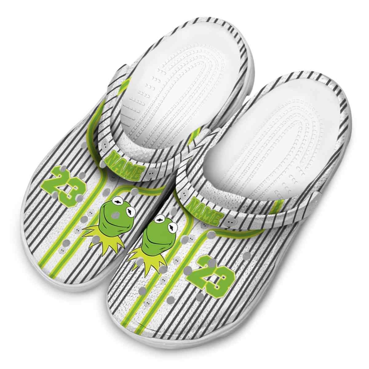 Kermit The Frog Cartoon Crocs Crocband Clogs Shoes Comfortable For Men Women and Kids - GNL1463922