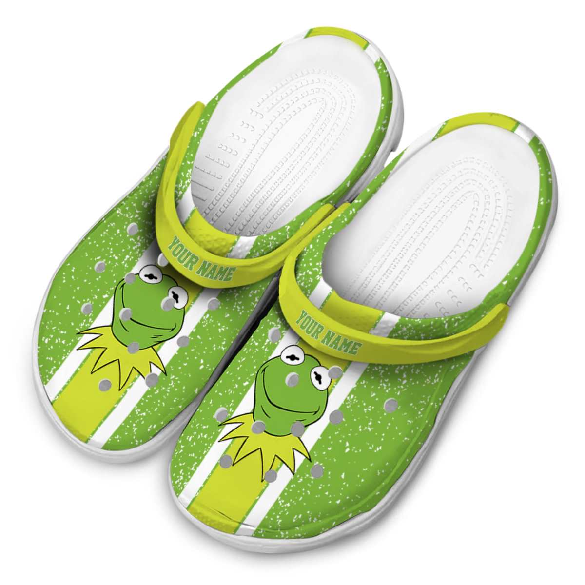 Kermit The Frog Cartoon Crocs Crocband Clogs Shoes Comfortable For Men Women and Kids - GNL1463914