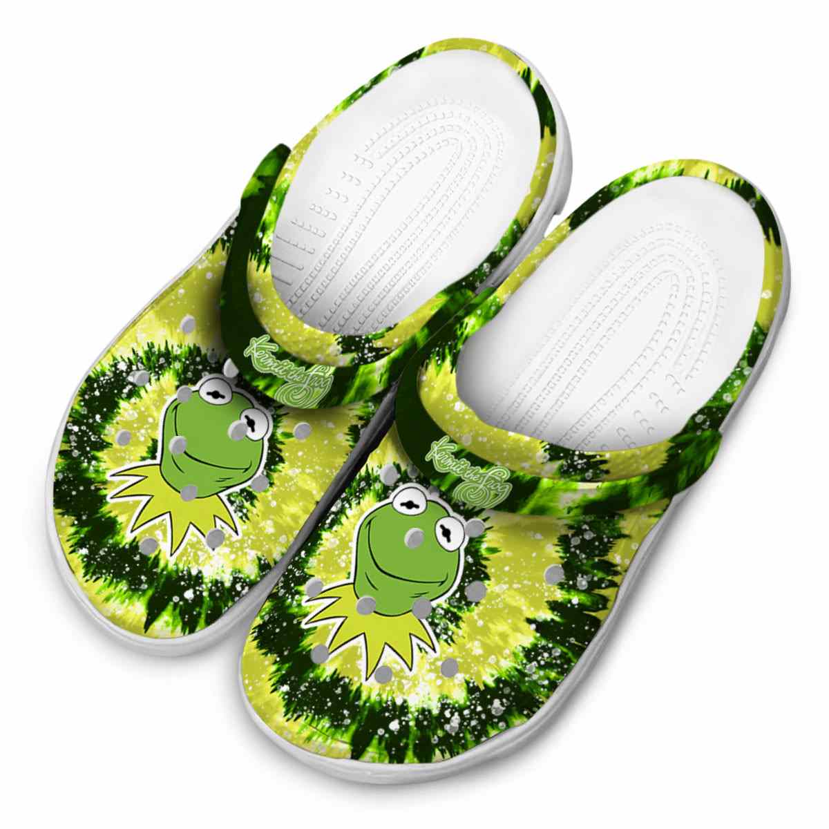 Kermit The Frog Cartoon Crocs Crocband Clogs Shoes Comfortable For Men Women and Kids - GNL1463917