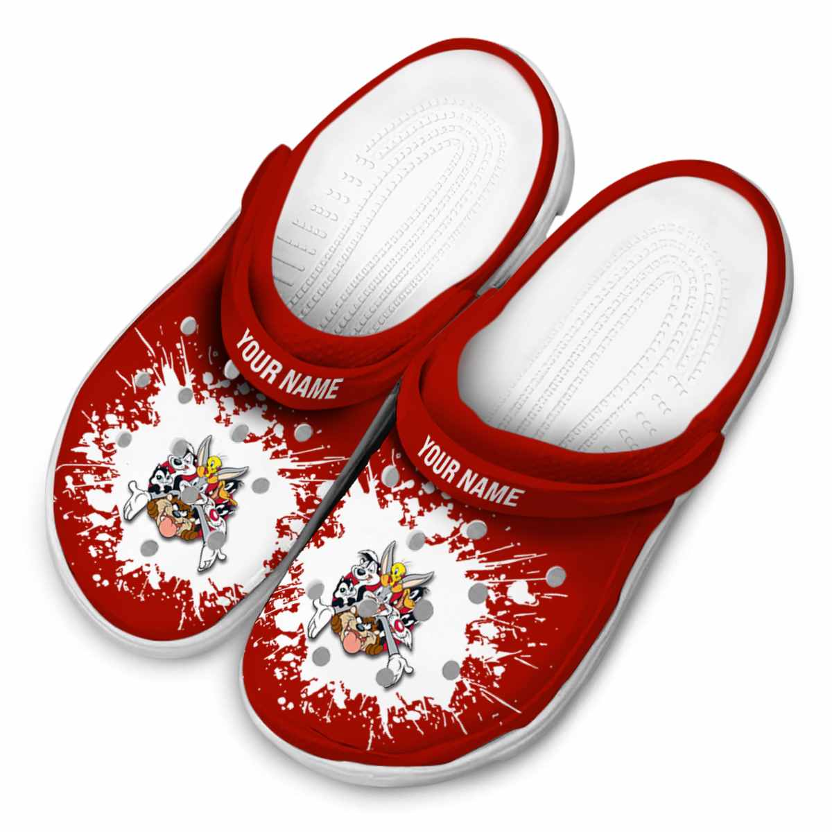 Looney Tunes Cartoon Crocs Crocband Clogs Shoes Comfortable For Men Women and Kids - GNL1463945
