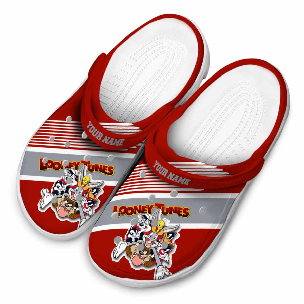 Looney Tunes Cartoon Crocs Crocband Clogs Shoes Comfortable For Men Women and Kids - GNL1463946