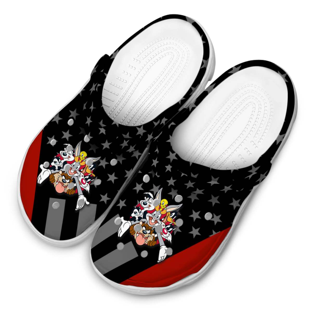 Looney Tunes Cartoon Crocs Crocband Clogs Shoes Comfortable For Men Women and Kids - GNL1463950