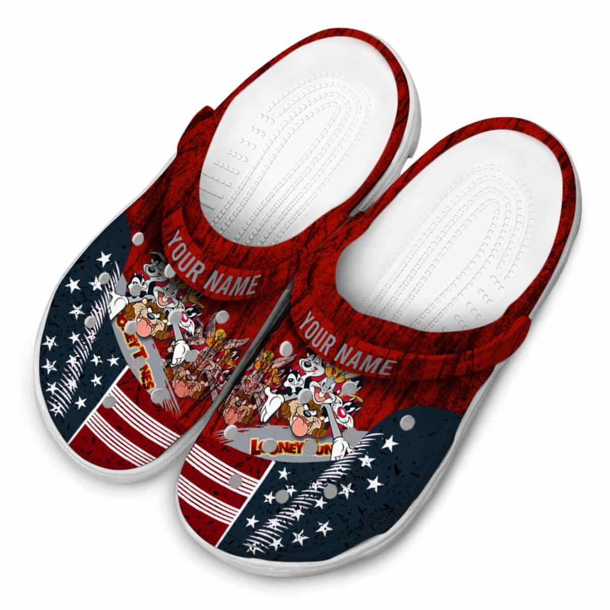 Looney Tunes Cartoon Crocs Crocband Clogs Shoes Comfortable For Men Women and Kids - GNL1463937