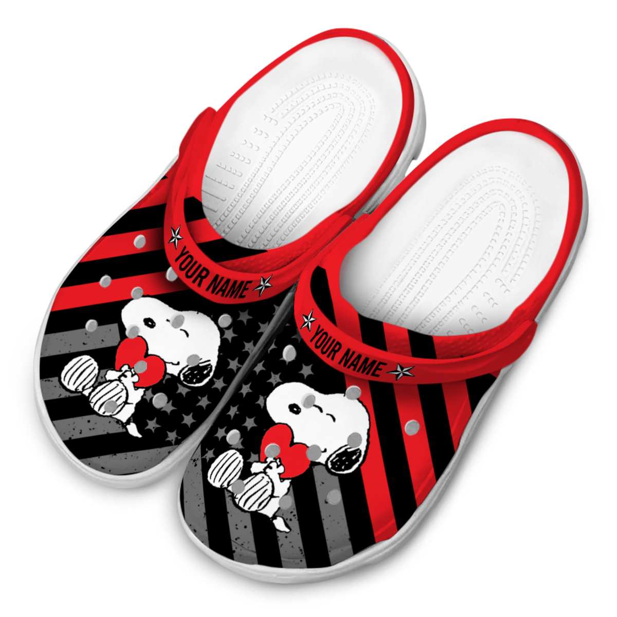 Snoopy Cartoon Crocs Crocband Clogs Shoes Comfortable For Men Women and Kids - GNL1464007