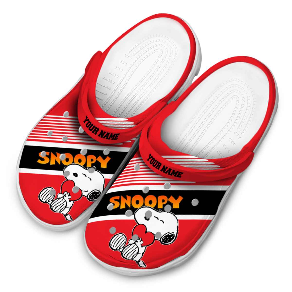 Snoopy Cartoon Crocs Crocband Clogs Shoes Comfortable For Men Women and Kids - GNL1464021