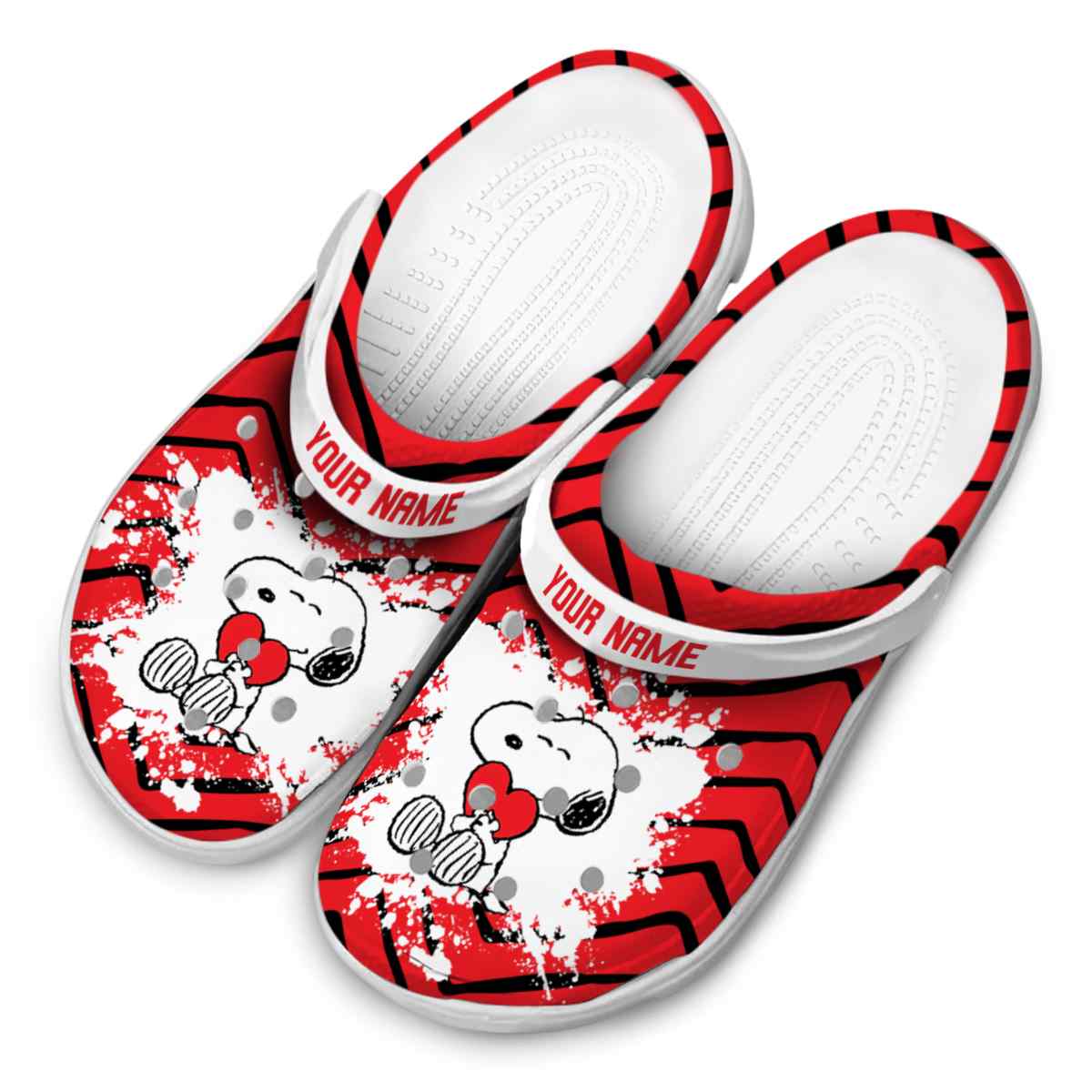 Snoopy Cartoon Crocs Crocband Clogs Shoes Comfortable For Men Women and Kids - GNL1464027