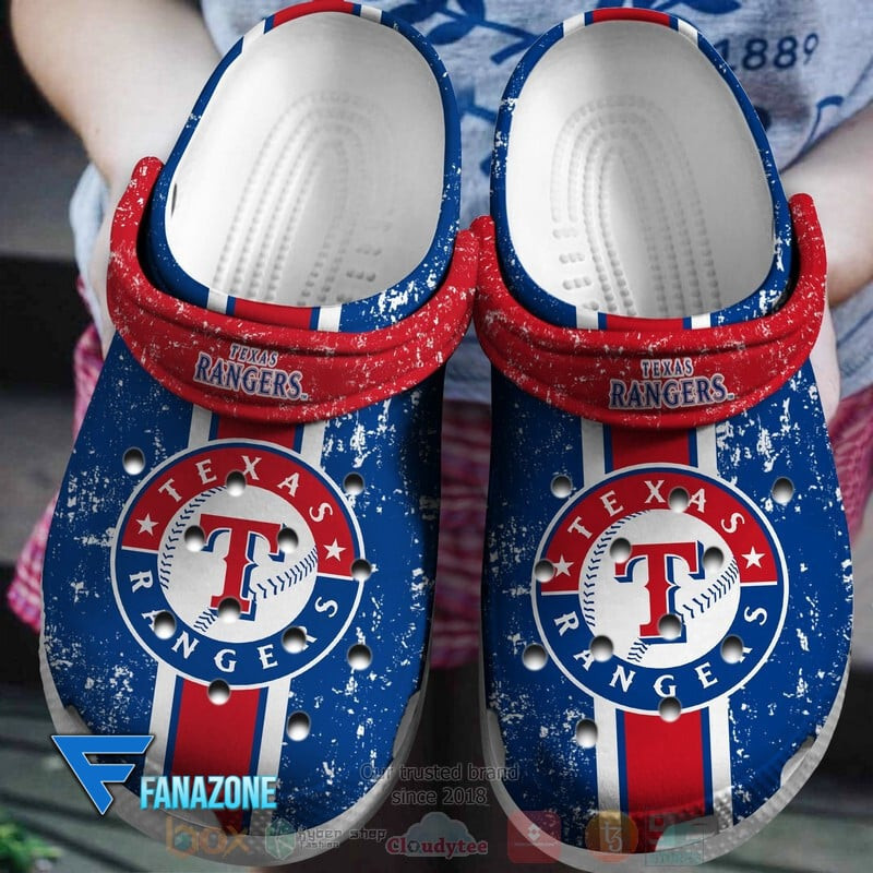 Texas Rangers MLB Crocs Shoes Comfortable For Men Women - GNL14730