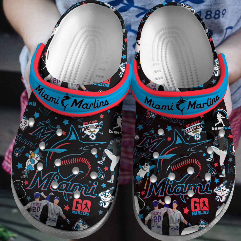 Premium Miami Marlins MLB Crocs Shoes For Men Women - GNL14742