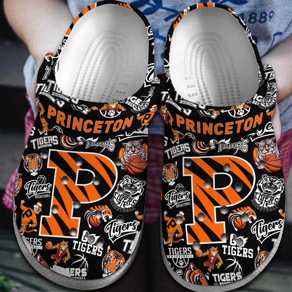 Princeton Tigers 2025 NCAA Sport Crocs Shoes Comfortable For Men Women - GNL146275