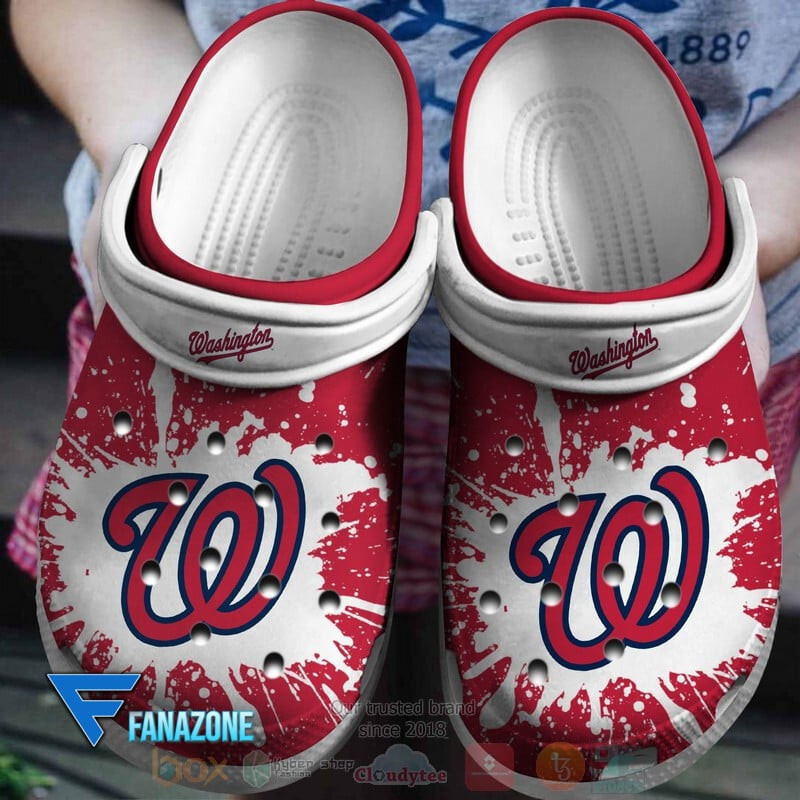 Washington Nationals MLB Crocs Shoes Comfortable For Men Women - GNL14750