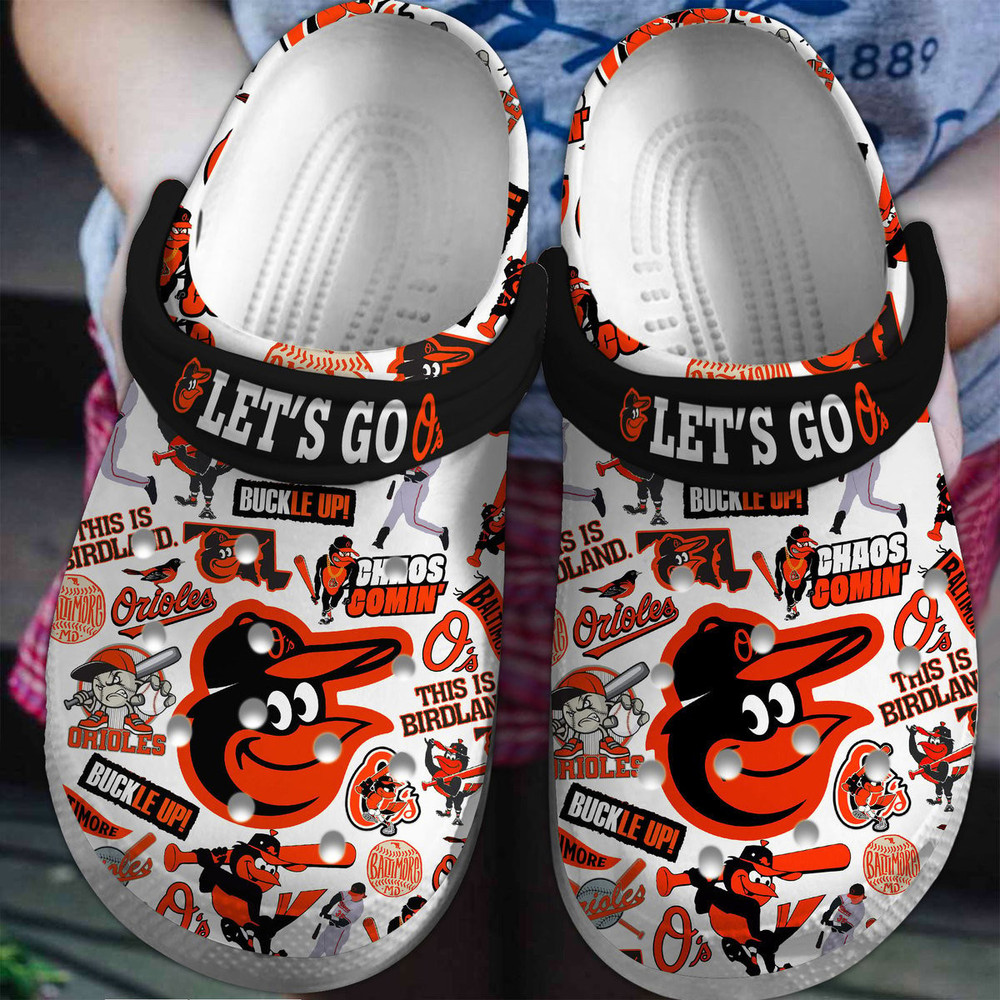 Baltimore Orioles MLB Crocs Shoes Comfortable For Men Women - GNL14746