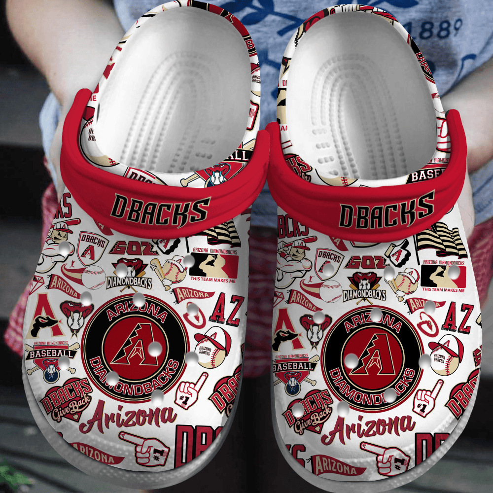 Arizona Diamondbacks MLB Crocs Shoes Comfortable For Men Women - GNL14751