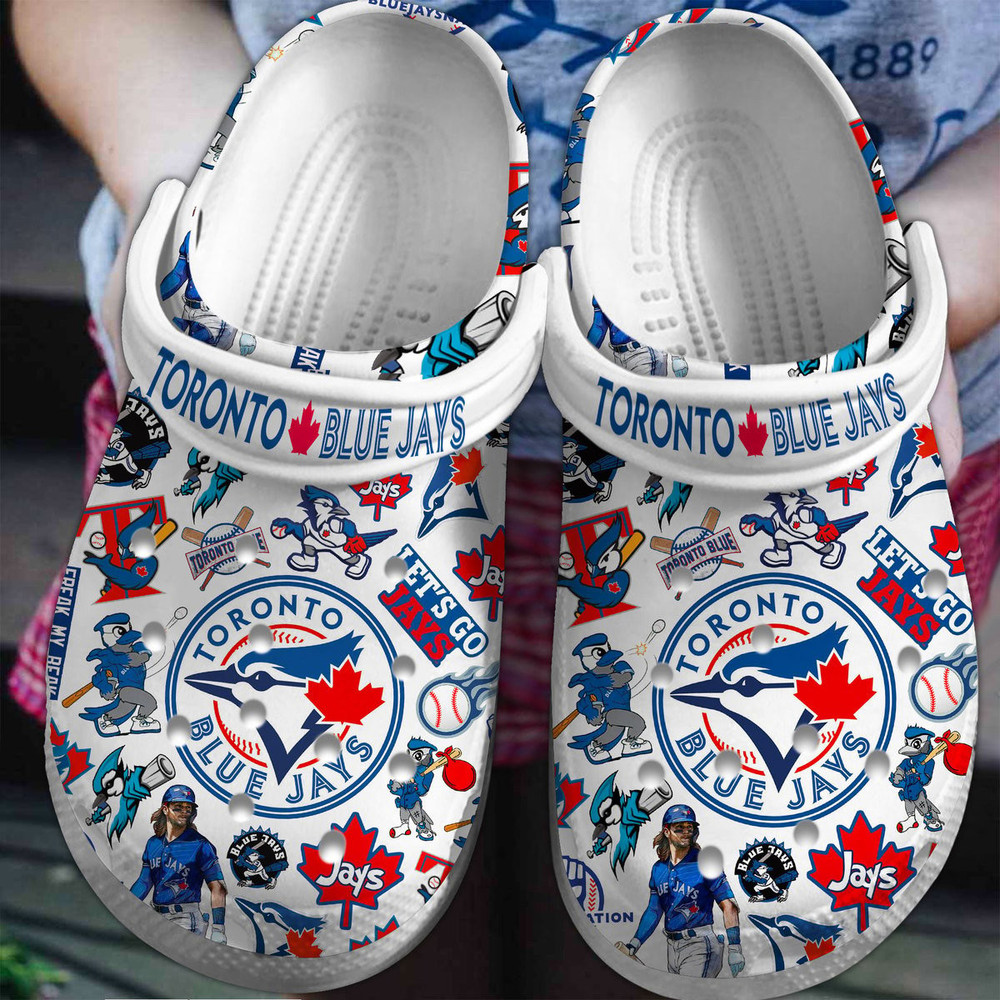 Toronto Blue Jays MLB Crocs Shoes Comfortable For Men Women - GNL14745