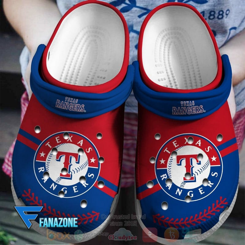 Texas Rangers MLB Crocs Shoes Comfortable For Men Women - GNL14744