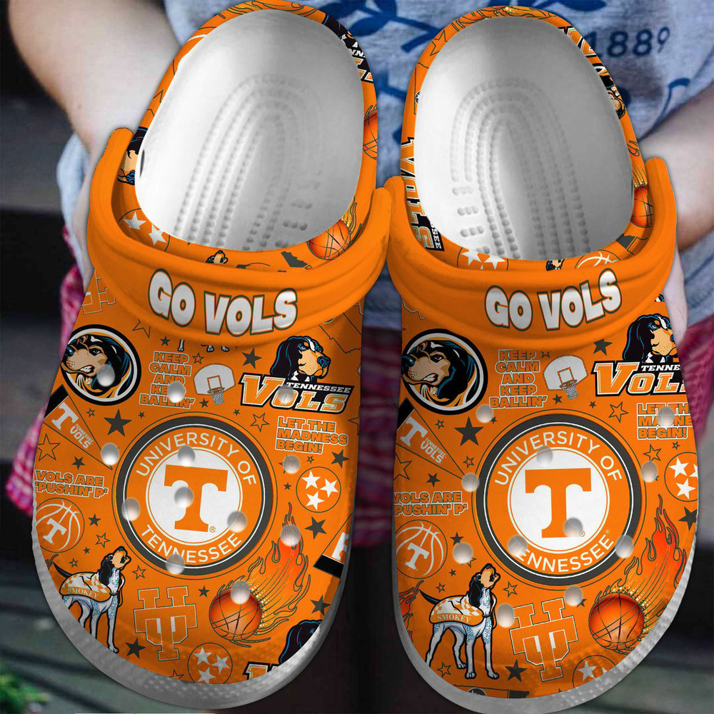 Tennessee Volunteers 2025 NCAA Sport Crocs Shoes Comfortable For Men Women - GNL146311