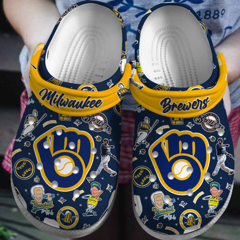 Milwaukee Brewers MLB Crocs Shoes Comfortable For Men Women - GNL14769