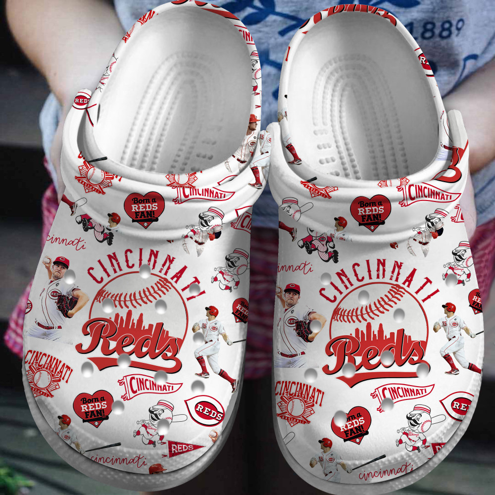 Cincinnati Reds MLB Crocs Shoes Comfortable For Men Women - GNL14786