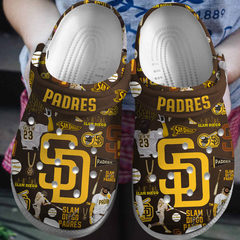San Diego Padres MLB Crocs Shoes Comfortable For Men Women - GNL14782