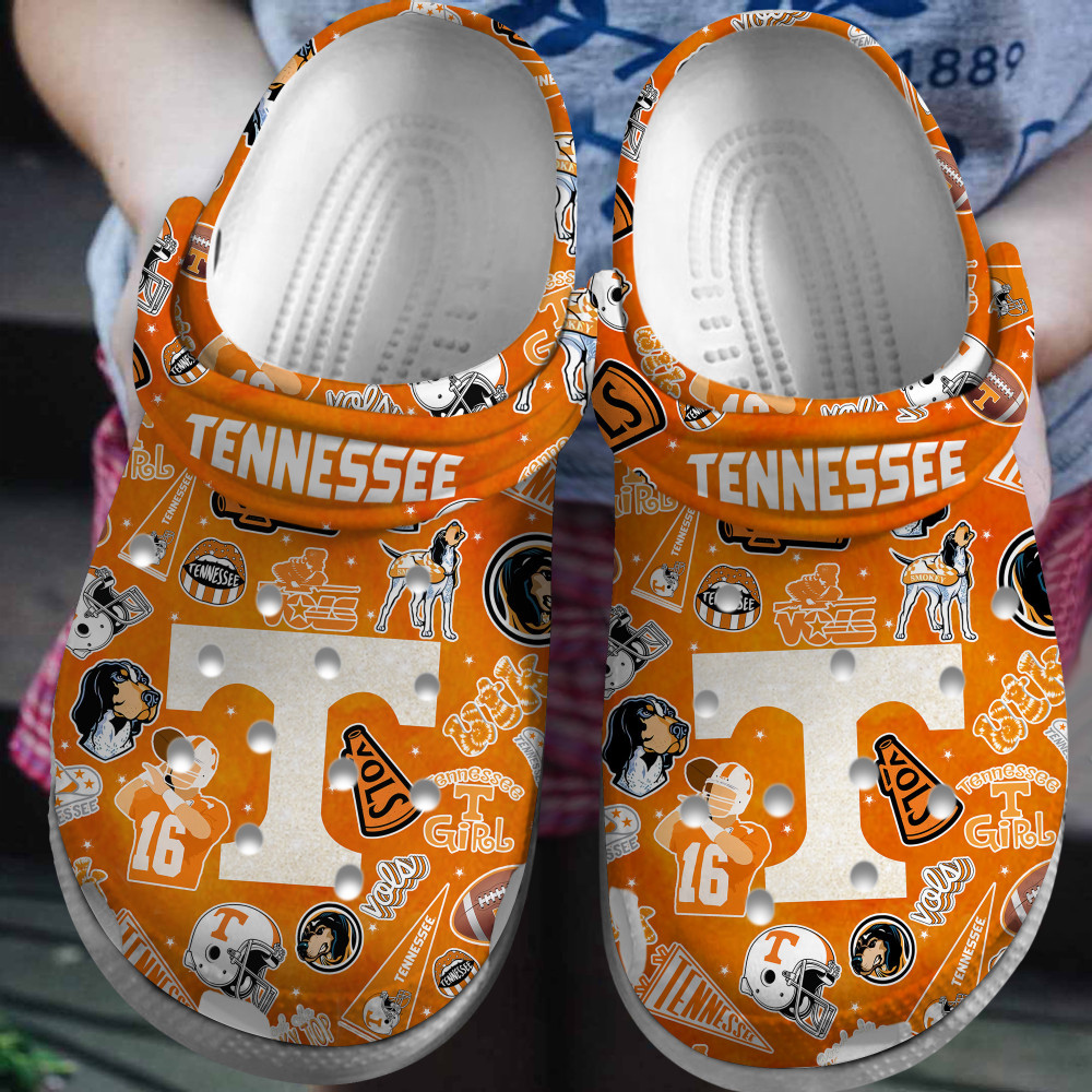 Tennessee Volunteers 2025 NCAA Sport Crocs Shoes Comfortable For Men Women - GNL146322
