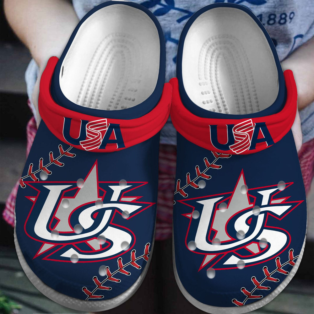 United States National MLB Crocs Shoes Comfortable For Men Women