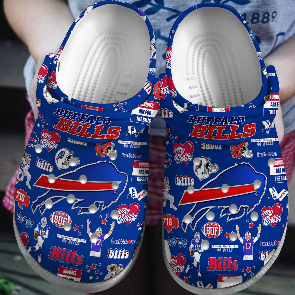 New England Patriots NFL Sport Crocs Shoes Comfortable For Men Women