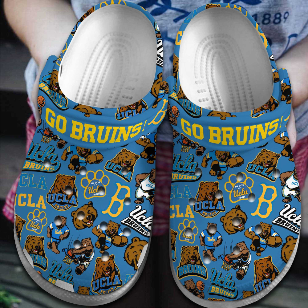 Ucla Bruins 2025 NCAA Sport Crocs Shoes Comfortable For Men Women - GNL146333
