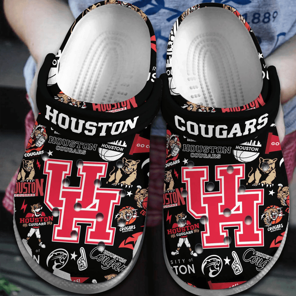 Houston Cougars 2025 NCAA Sport Crocs Shoes Comfortable For Men Women - GNL146340