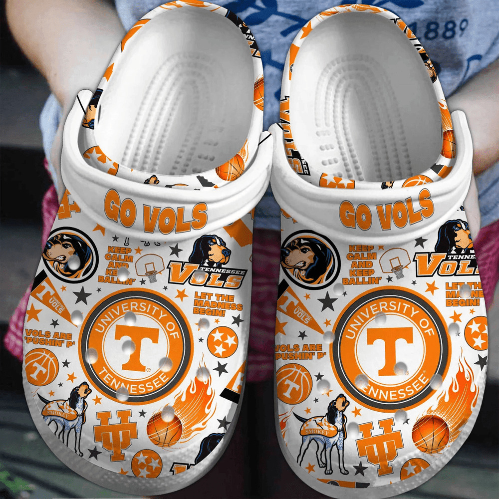 Tennessee Volunteers 2025 NCAA Sport Crocs Shoes Comfortable For Men Women - GNL146357