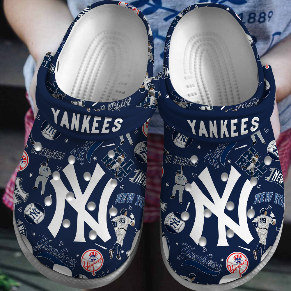New York Yankees MLB Crocs Shoes Comfortable For Men Women - GNL14809