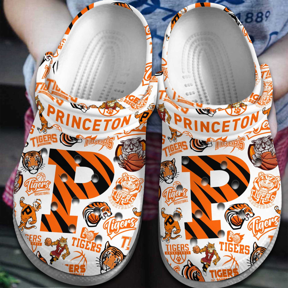 Princeton Tigers 2025 NCAA Sport Crocs Shoes Comfortable For Men Women - GNL146365