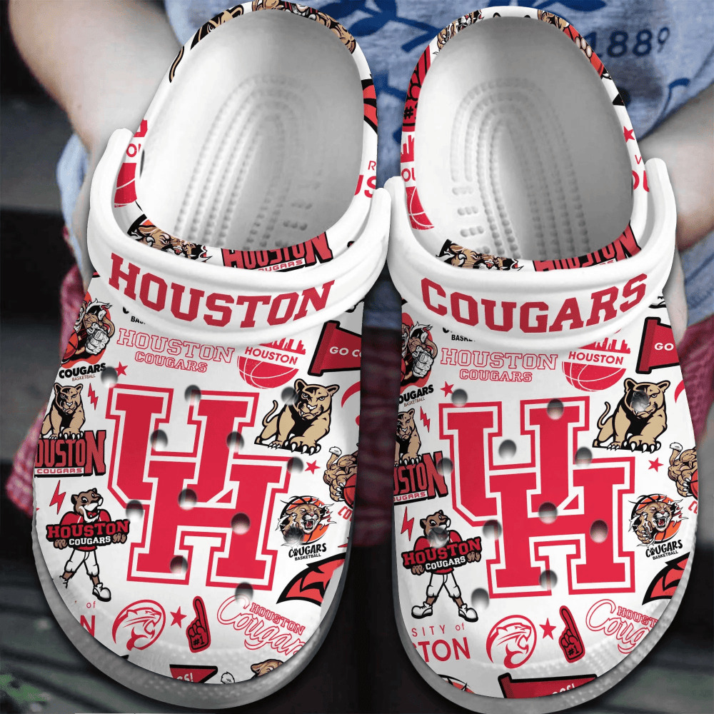 Houston Cougars 2025 NCAA Sport Crocs Shoes Comfortable For Men Women - GNL146366