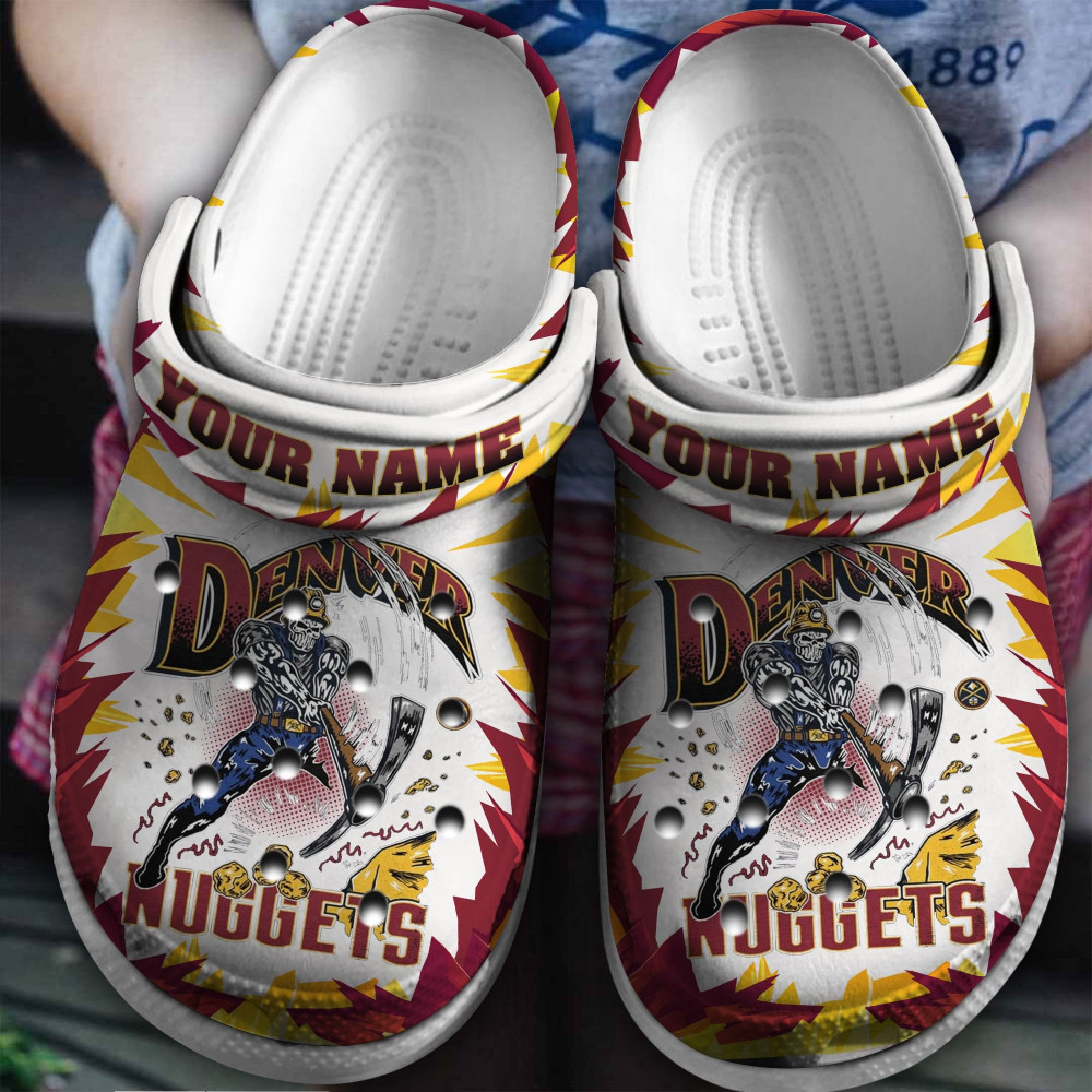  Denver Nuggets Crocs - Stylish Nba Sports Clogs For Men & Women